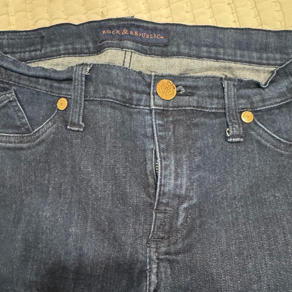 Rock & Republic Dark Blue Women's Jeans